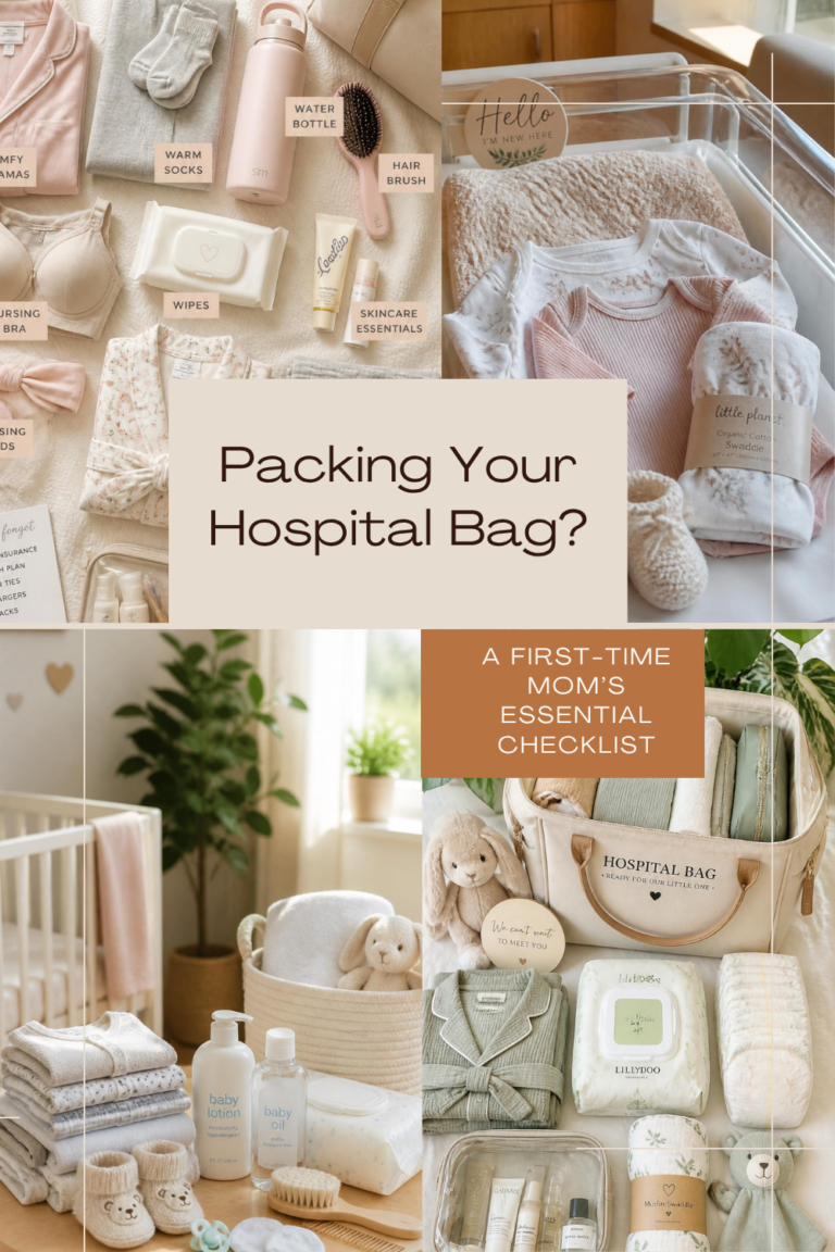 Hospital Bag Checklist for First-Time Moms: Everything You Need