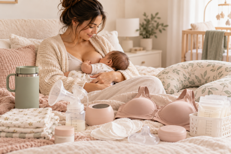 Breastfeeding essentials for first-time moms